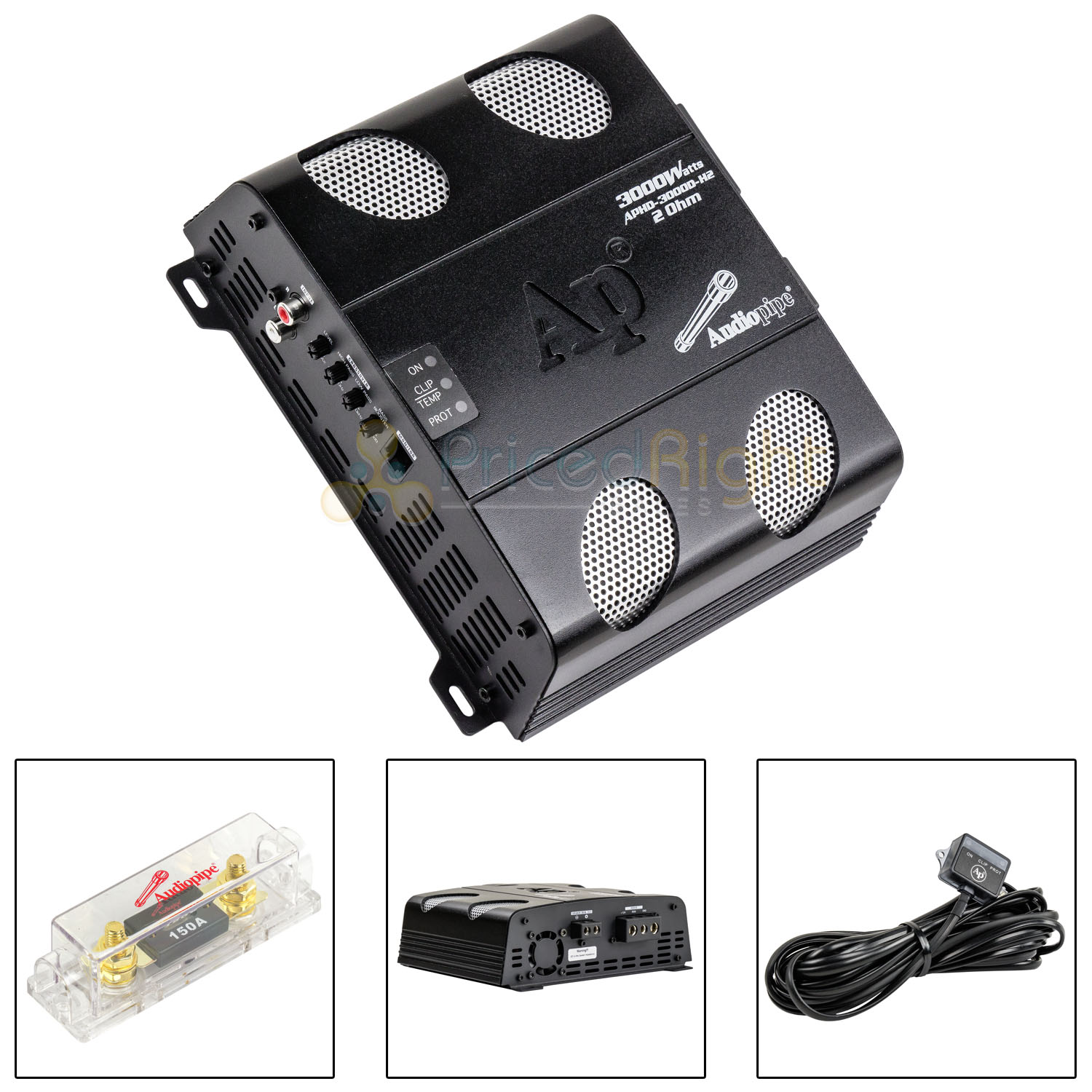 Mini Monoblock Amp 3000W Micro Amplifier 2 Ohm Stable Compact APHD